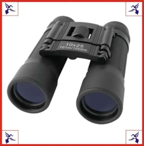 Rubber grip binoculars - 10 x 25.