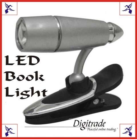 LED READING LIGHT - batteries included!