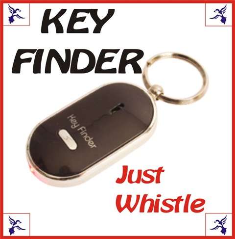 5 x JUST WHISTLE KEY FINDERS - Whistle, Listen ... Find it!!! - Never lose your keys again???