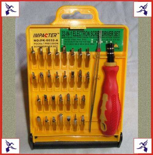 32-in-1 ELECTRON SCREWDRIVER SET - Impacter Pocket precision - VERY HANDY!!!