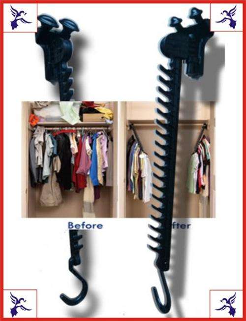 2 X DOUBLE YOUR CLOSET SPACE SPACESAVER SETS! - The ideal space saver to have! STOCK CLEARANCE!!!