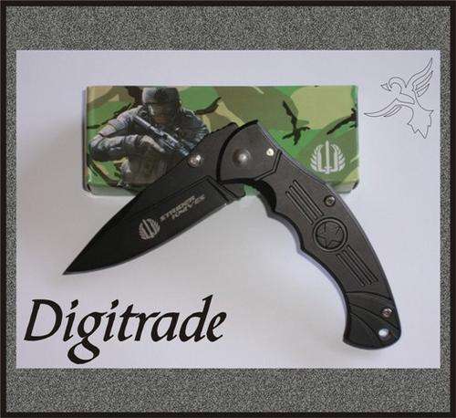 STRIDER Camping/Outdoor Folding blade Pocket Knife with a Belt Clip - EXCELLENT QUALITY!!!