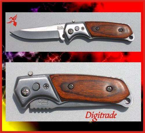 BEAVER FLICK KNIFE - ***Top Quality Craftmanship *** - Safety Lock Mechanism.