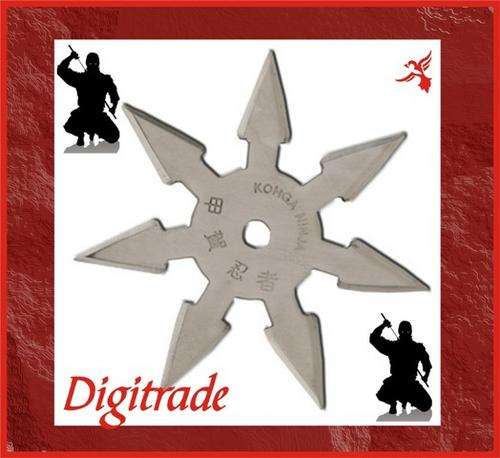 KOHGA NINJA STAR - 7 Point Throwing Star - Very Dangerous!!!