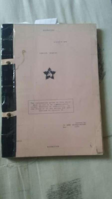 SADF Wapen Hand Boek
