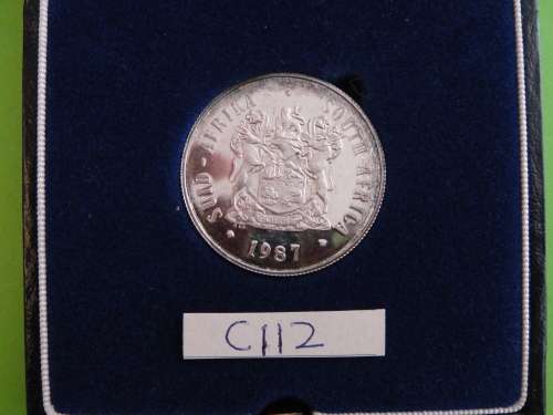 SILVE R1 PROOF 1987