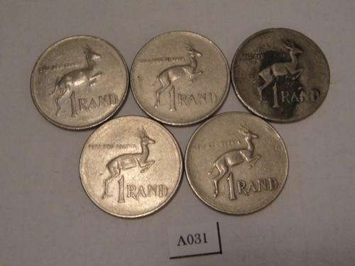 South African Coin R1 Nickel