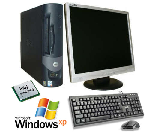 Dell Optiplex GX270 Pentium 4 with Proline Monitor, Keyboard and Mouse.  *Perfect entry level unit*