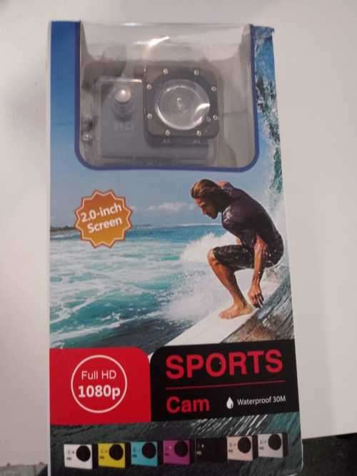 Waterproof HD Sports Camera 1080P - Silver