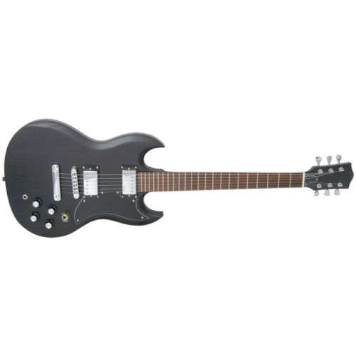 CHORD - CSG78 ELECTRIC GUITAR MATTE BLACK (Credit Cards Welcome)