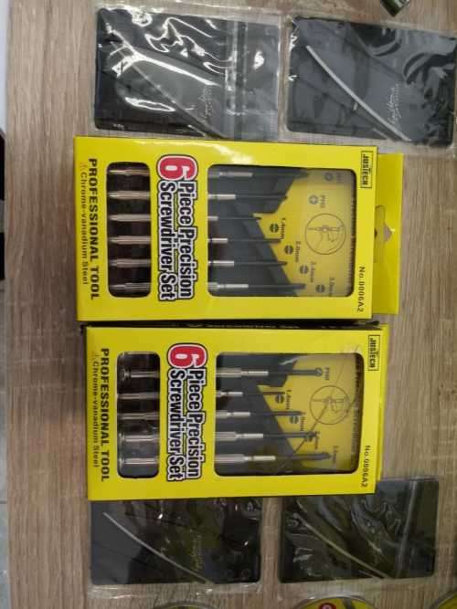JUSTTECH 6-PIECE PRECISION SCREWDRIVER SET