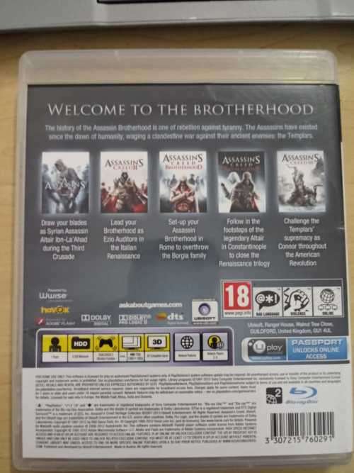 NEW YEAR SALE - Assassin's Creed® Heritage Collection PS3 / PlayStation 3 Game