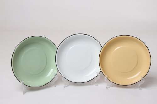 22 cm Enamelware Rice Plate: South African Traditional Crockery