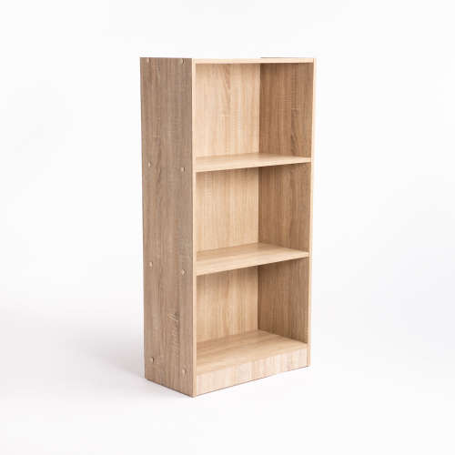 Bookcase 3 Tier (Available in Oak, Wenge and Walnut colouring)