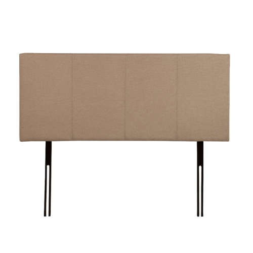 HEADBOARD - DOUBLE BED -  BROWN