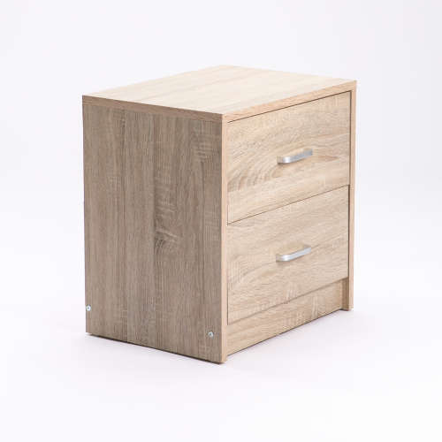 BEDSIDE TABLE -  LIGHT OAK COLOUR