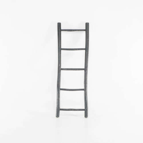 DISPLAY LADDER - 150cm - TEAK (BLACKWASH)