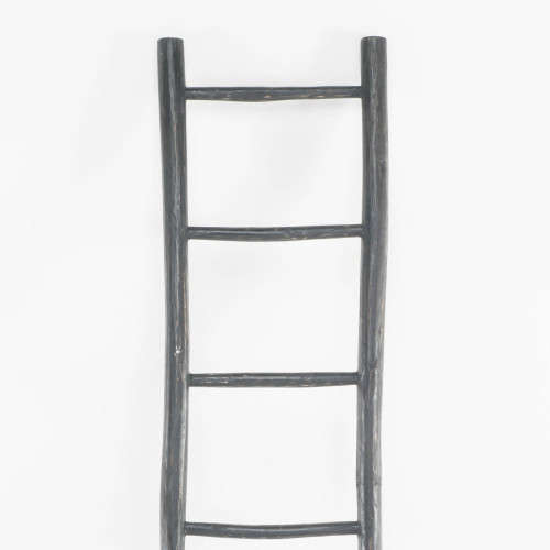 DISPLAY LADDER - 150cm - TEAK (BLACKWASH)