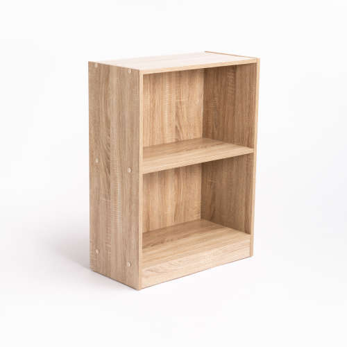 BOOKCASE (2 SHELF) - OAK