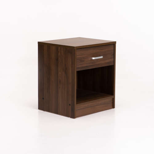 BEDSIDE TABLE -  WALNUT COLOUR