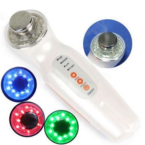 Photon Rejuvenation Photon 3 color LED 3 MHz Ultrasound Ultrasonic Skin Therapy