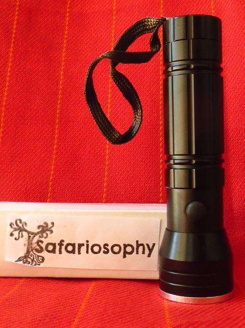 3-in-1 LED Laser UV Torch (Black) NEW