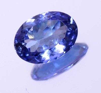 2.60 Ct. OVAL D BLOCK  VIOLET BLUE TANZANITE