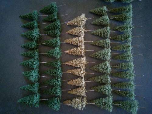 SALE!!!!! 100 x Model trees
