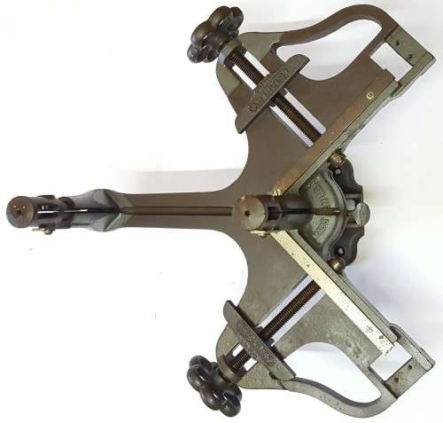 Rare Vintage Stanley No. 100 Mitre Machine With Saw