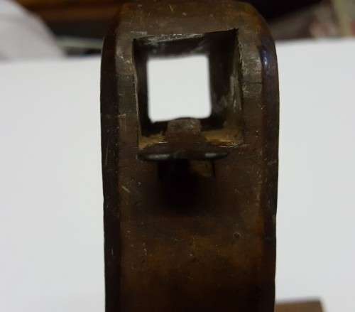 Rare Antique Auger Bit & Brace Hand Drill  Wood & Brass