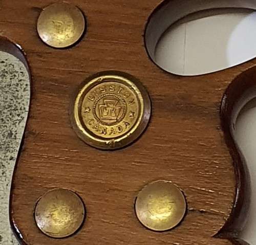 Stunning Vintage Disston D8 Rip Saw (Canada)