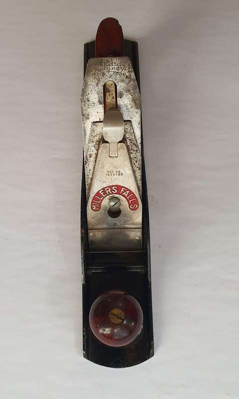 Rare Vintage Millers Falls Double-Jointed Levercap Jack Plane (No. 14?)