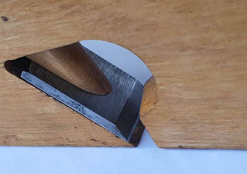 Vintage Ulmia Ott Wooden Rabbit Plane 27 mm  Made in Germany