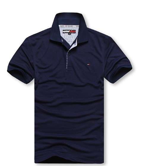 TOMMY HILFIGER Navy blue polo shirt