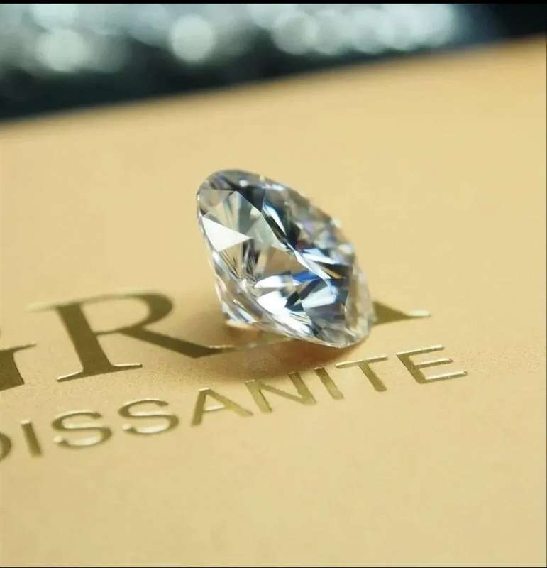Genuine GRA Certified Loose 2.00ct Moissanite Gemstones