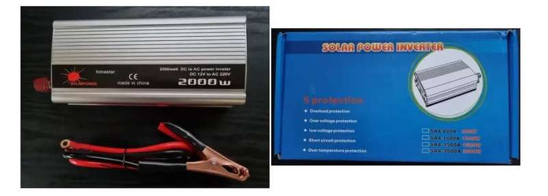 2000 Watt Inverter Comes with RSA Plug