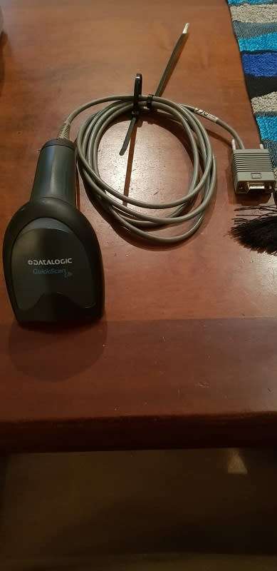 Quorion QMP 3020 Cash Register and Data logic Scanner