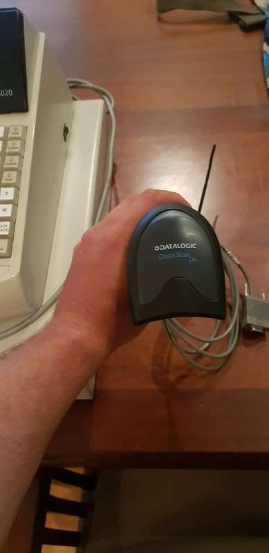 Quorion QMP 3020 Cash Register and Data logic Scanner