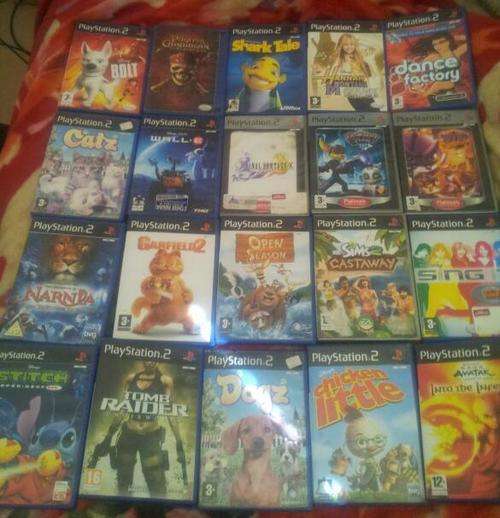 Various PS2 games for sale R60 each