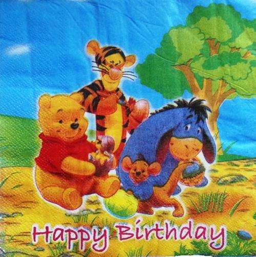 Winnie The Pooh Serviettes 20 pack