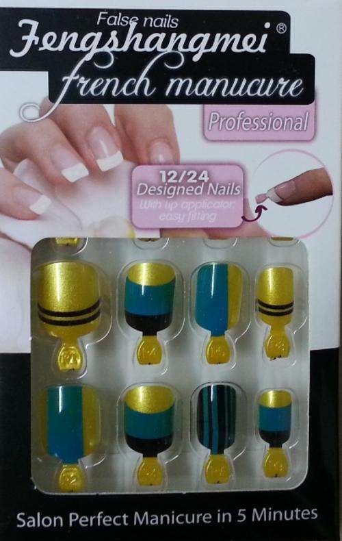 DESIGNED FALSE NAILS 12 piece
