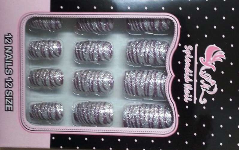 Designed false nails 12 piece