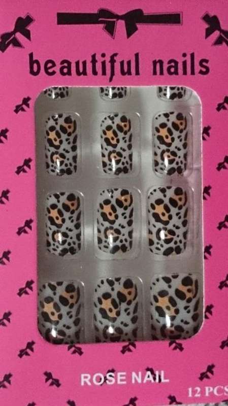 Designer false nails 12 piece