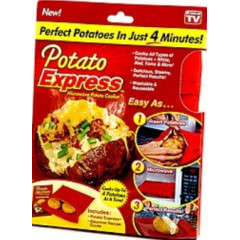 POTATO EXPRESS MICROWAVE POTATO COOKER