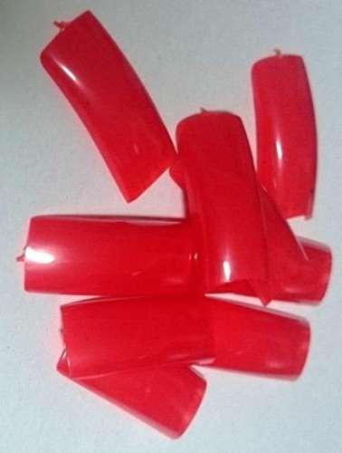 Nail Tips Red 100 Tips
