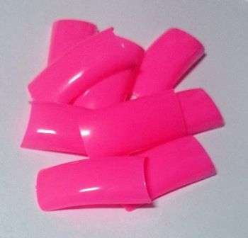 Nail Tips Pink 100 Tips