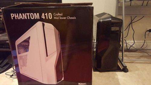 Gaming PC NZXT Phantom MSI 970 AM3 with screen!