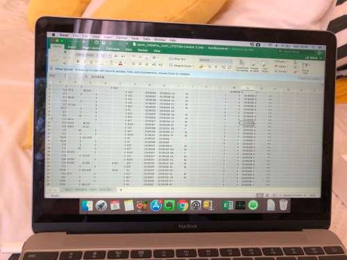 12" Space Grey Macbook 2016 with LCD Issue