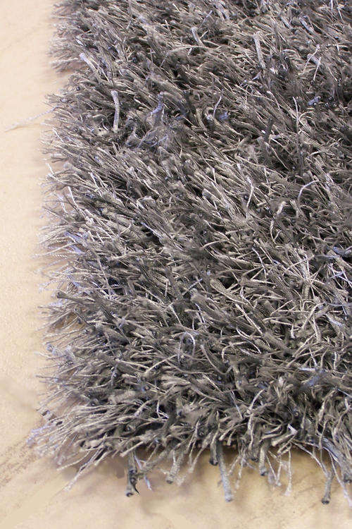 Rugs & carpets Shaggy-Polyester Silver