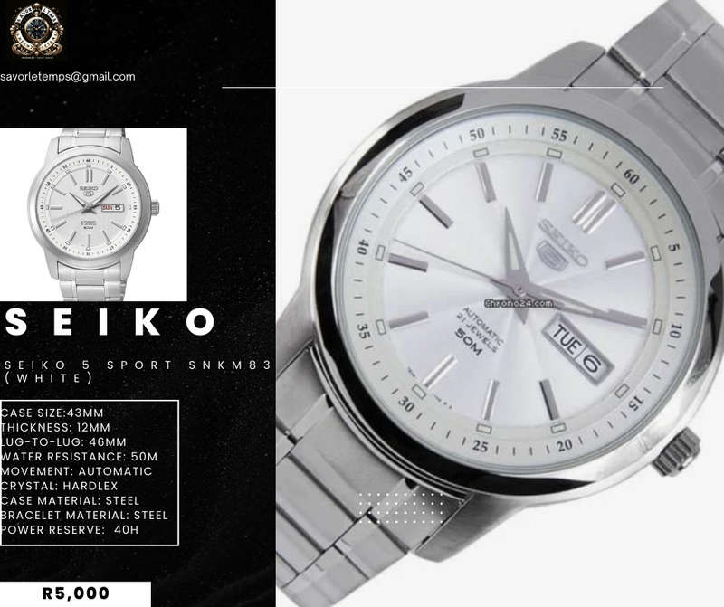 Seiko 5 Sports SNKM83 Automatic Men`s Watch